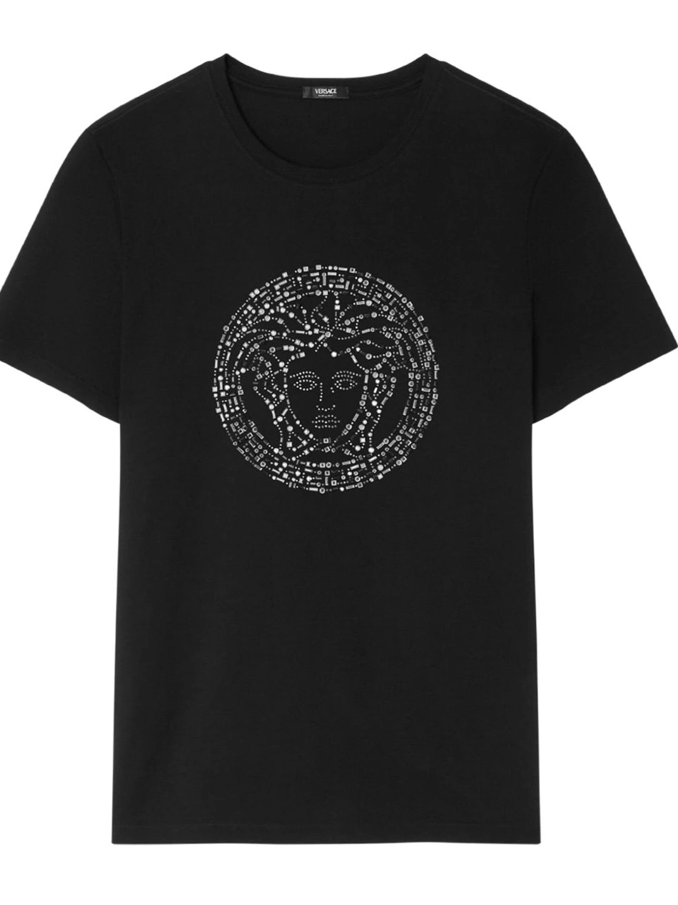 Cheap Versace embellished T-shirt Medusa Women 0811